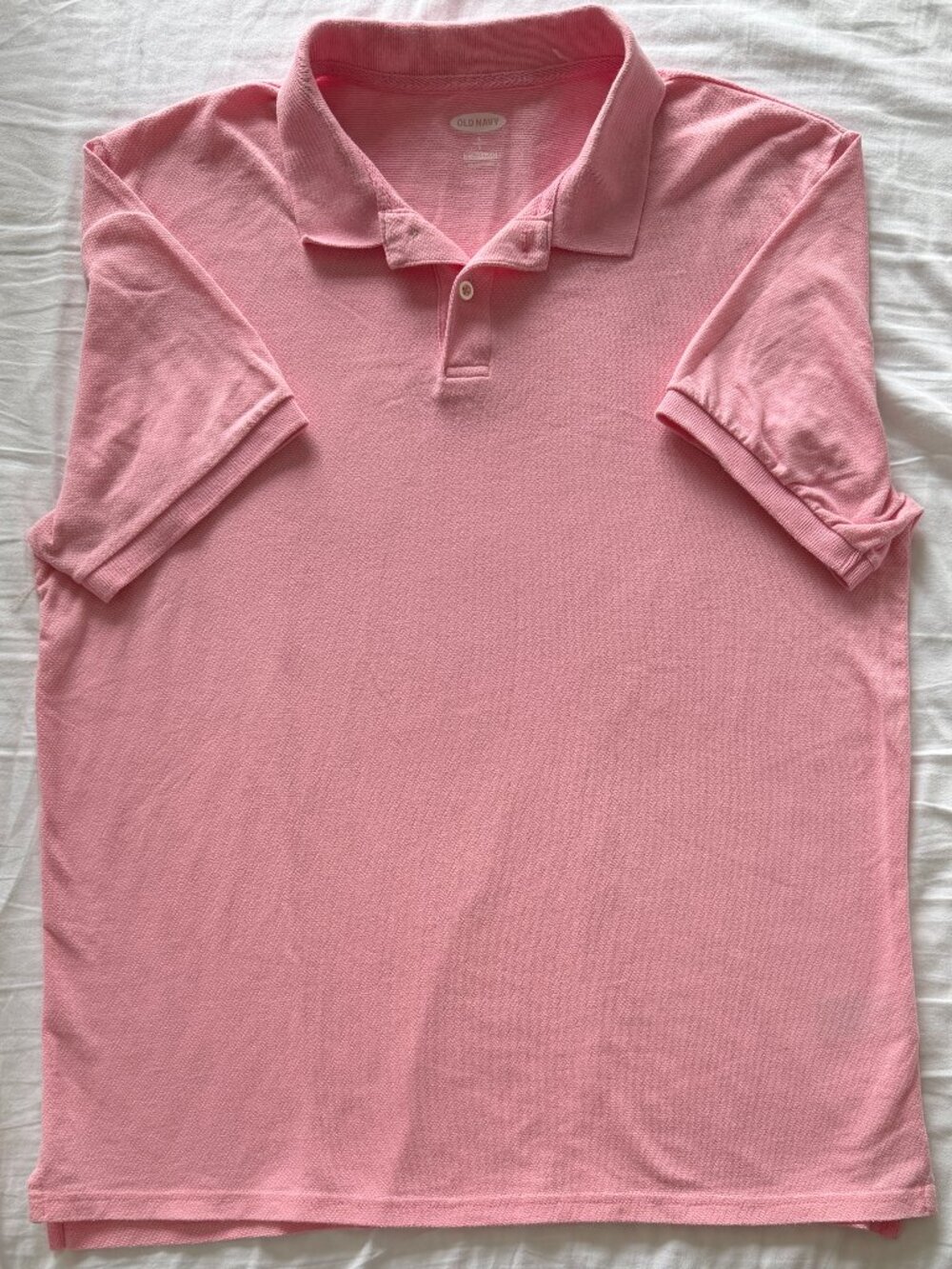 Men's pique polo shirt